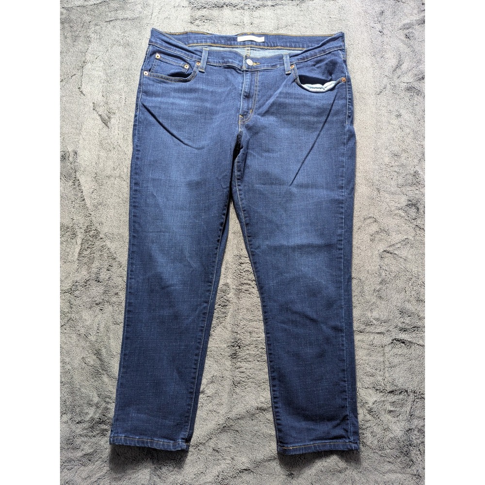 Levi's Boyfriend Jeans Women's Size 32 Dark Wash